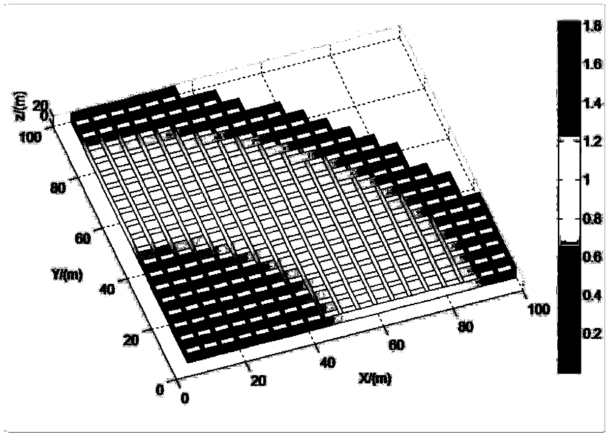 Two-dimensional fracture network expansion model coupled with oil reservoir fluid flow and simulation method thereof