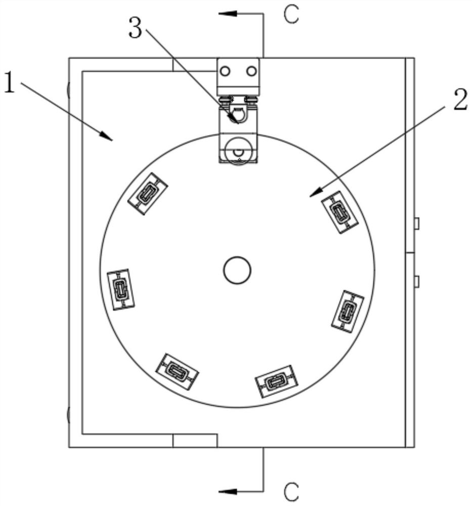 Automatic cleaning machine for end surfaces of MPO connectors