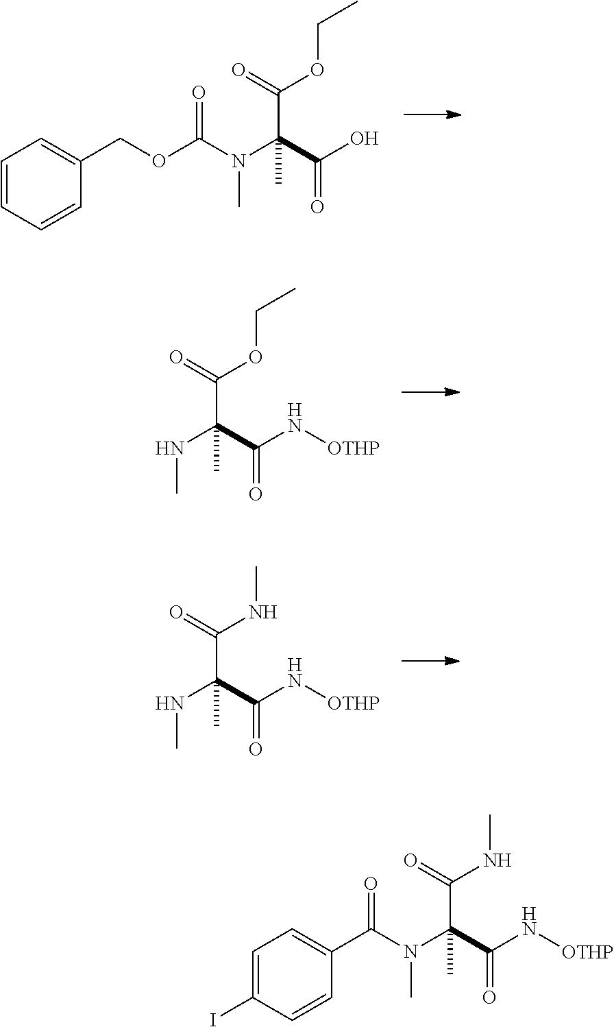 Method for using novel hydroxamic acid derivative and antibacterial substance in combination