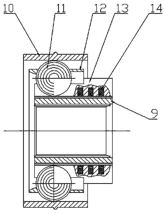 Milled oblate ball cage and manufacturing method thereof