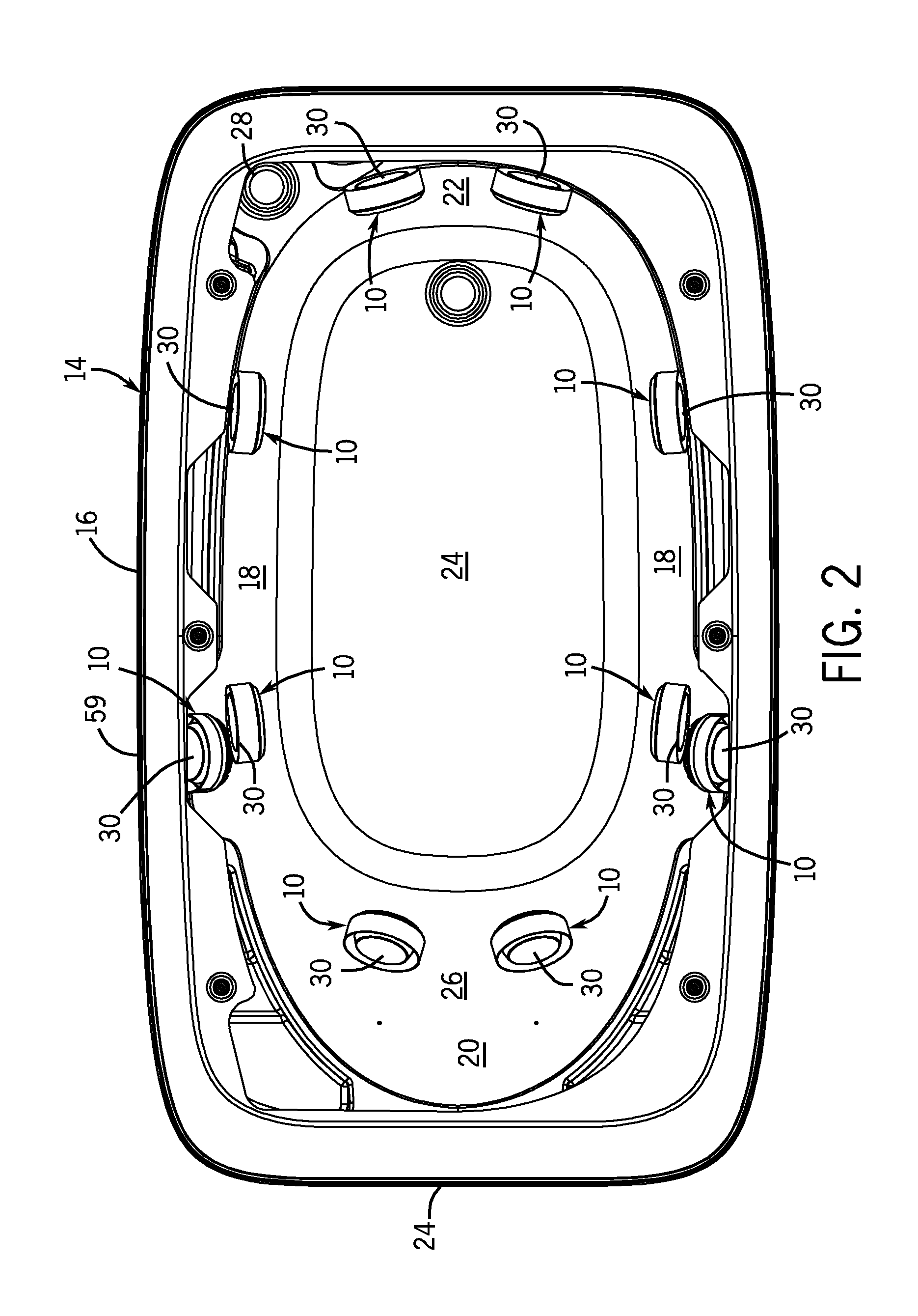 Shielded transducer for plumbing fixture