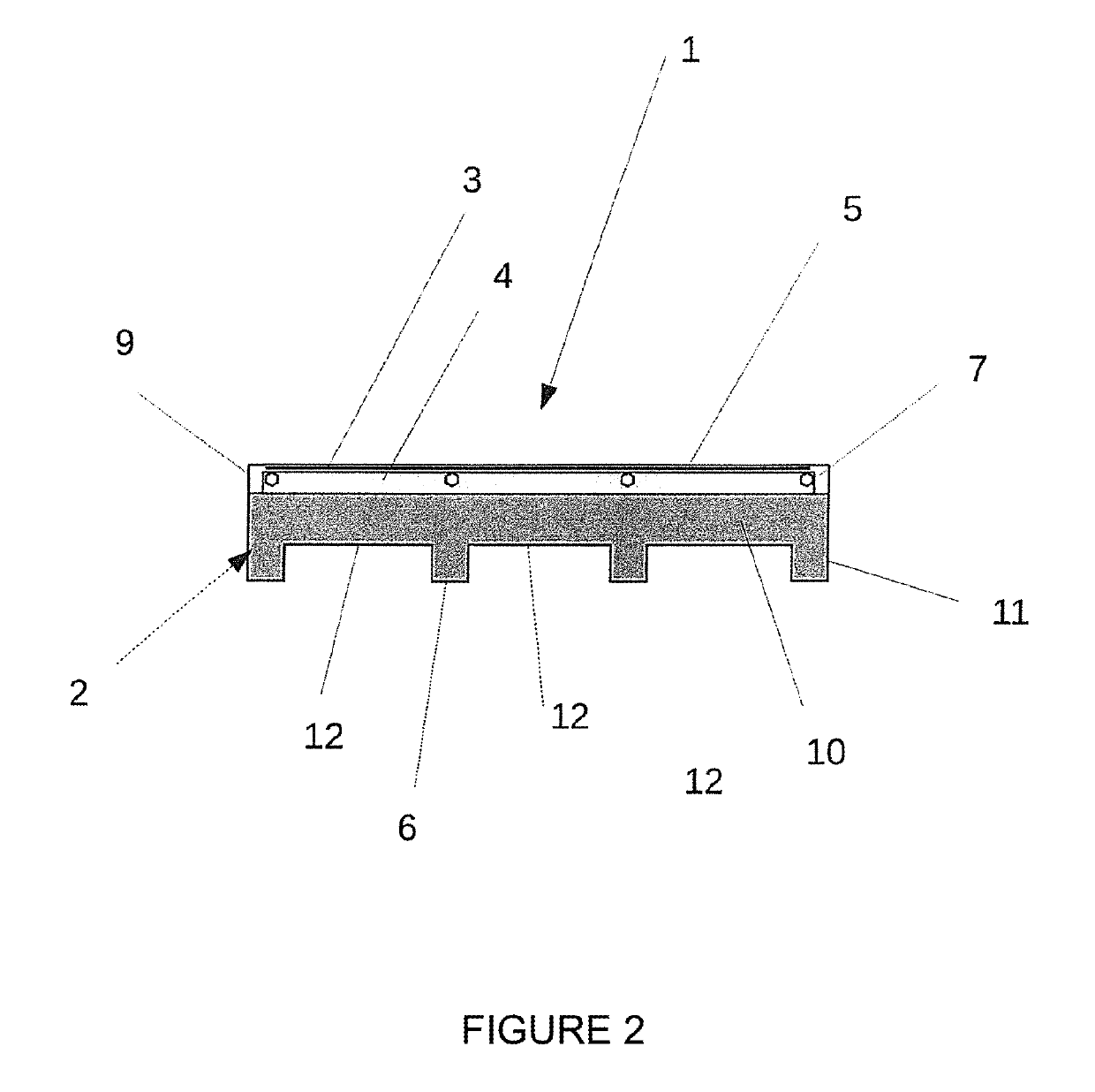 Thermophotovoltaic panel and a method for making a thermophotovoltaic panel