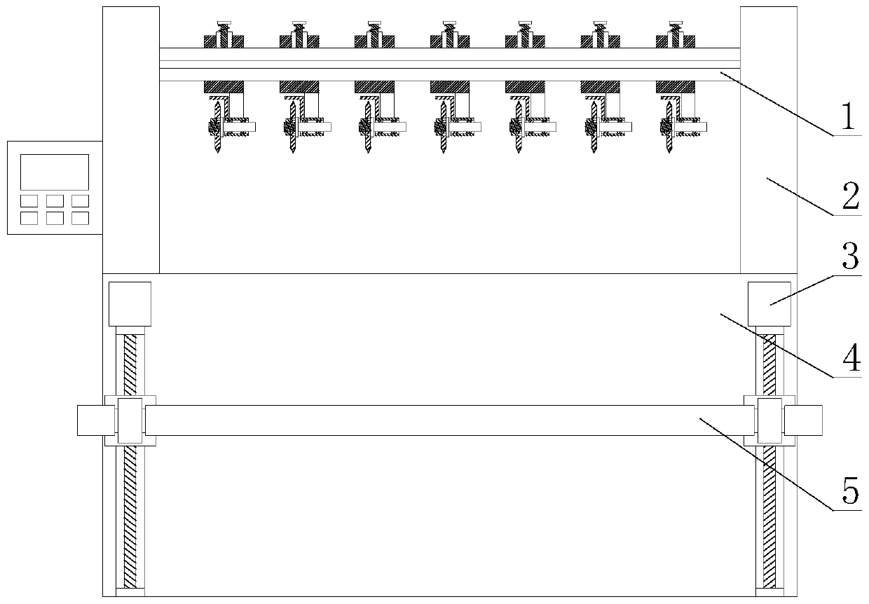 Film slitting efficient slitting machine with blade conveniently replaced