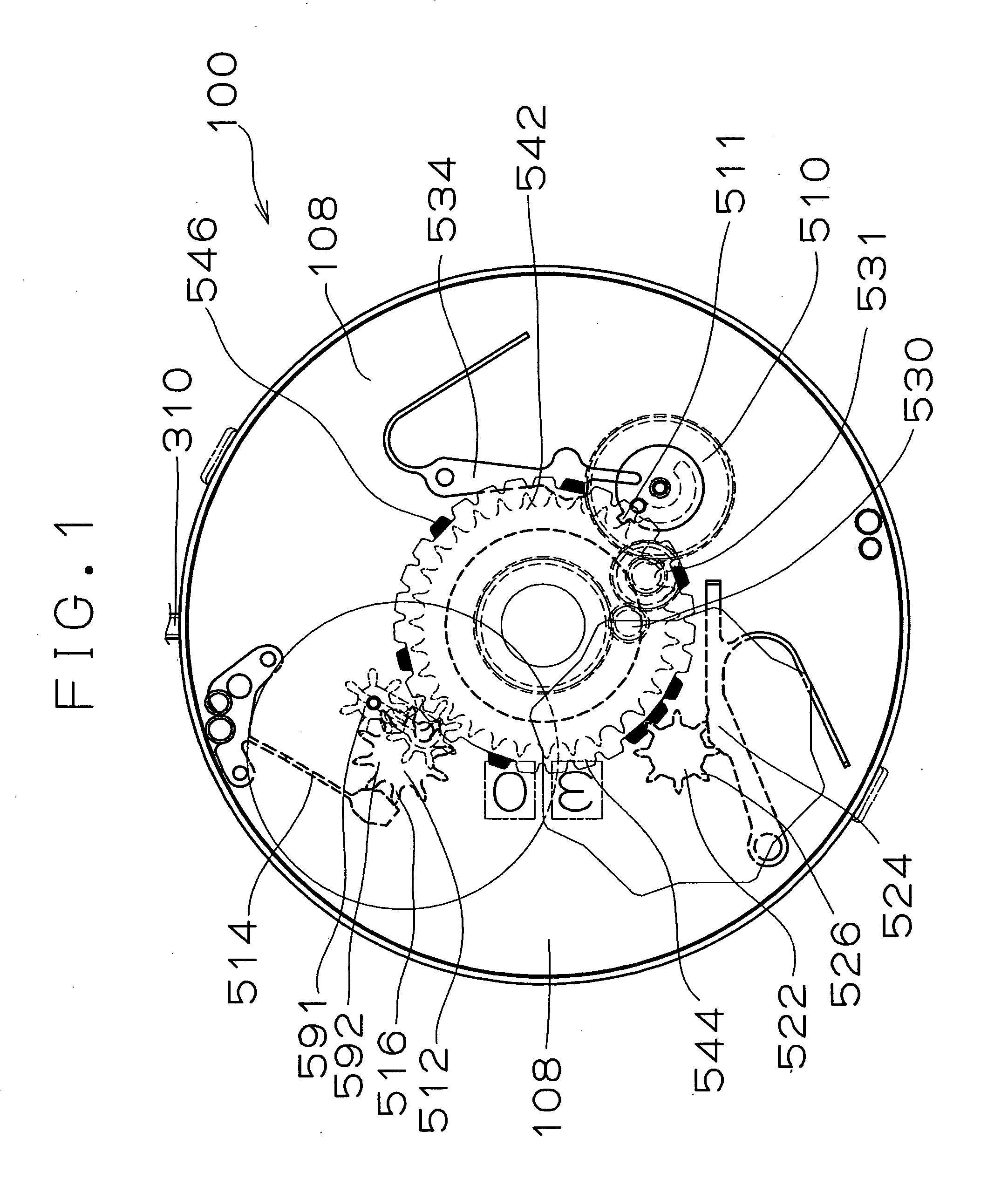Timepiece equipped with calendar mechanism including first and second date indicators
