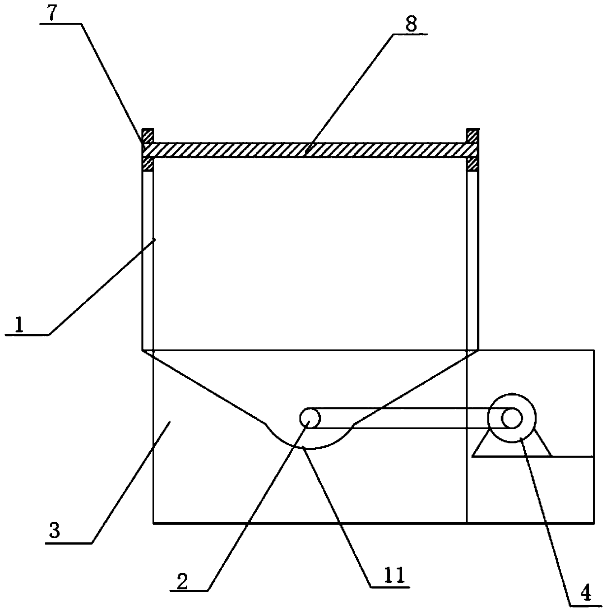 Tealeaf fermentation device