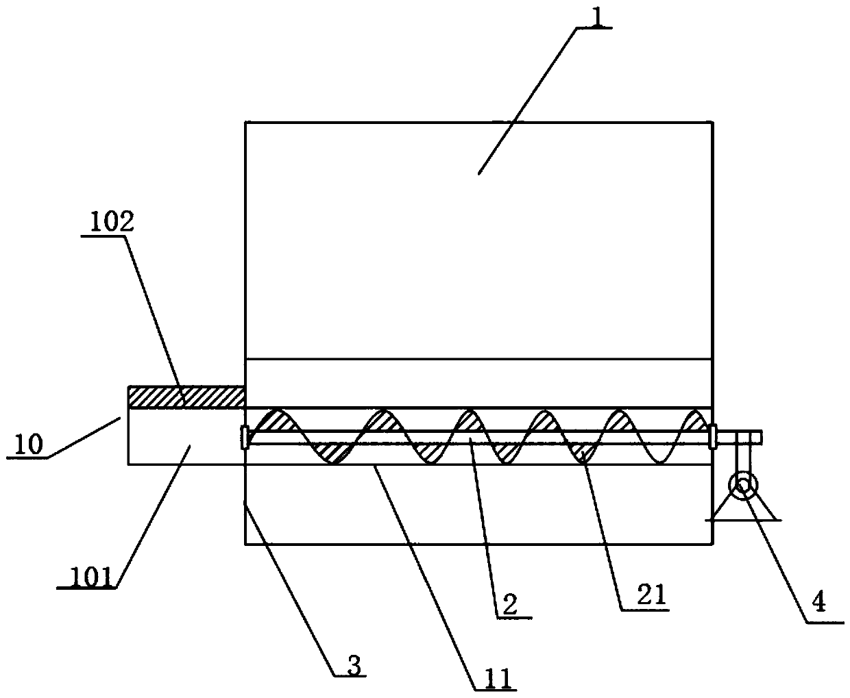 Tealeaf fermentation device