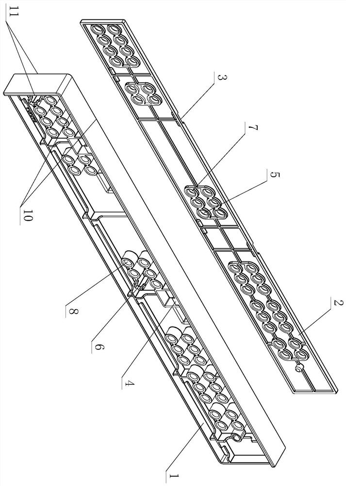 Auxiliary assembly structure for sliding rail