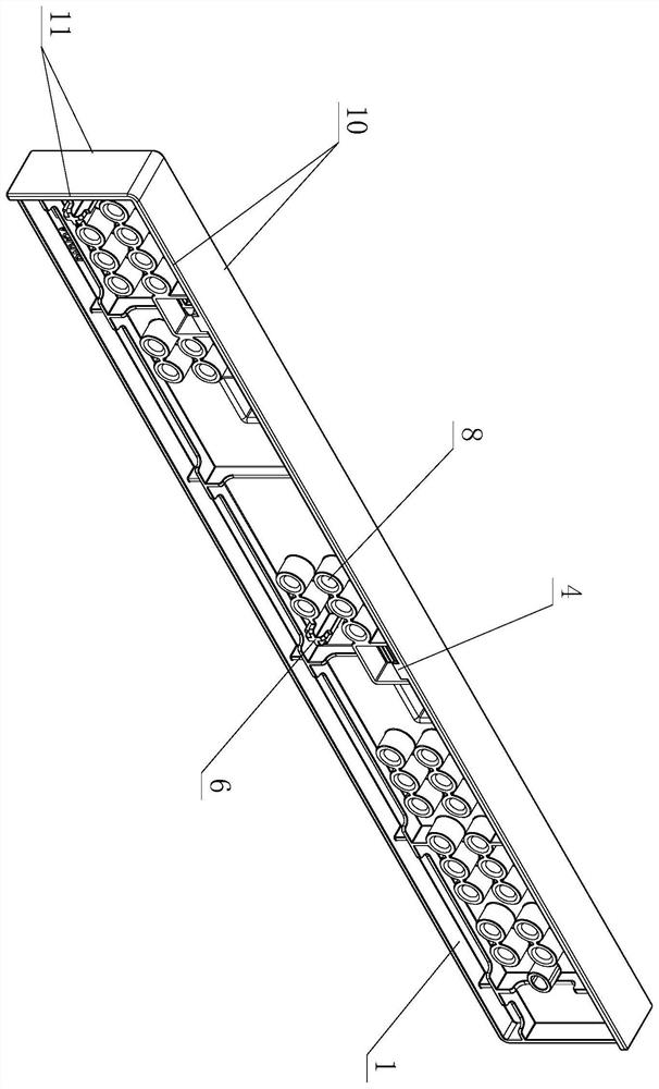 Auxiliary assembly structure for sliding rail