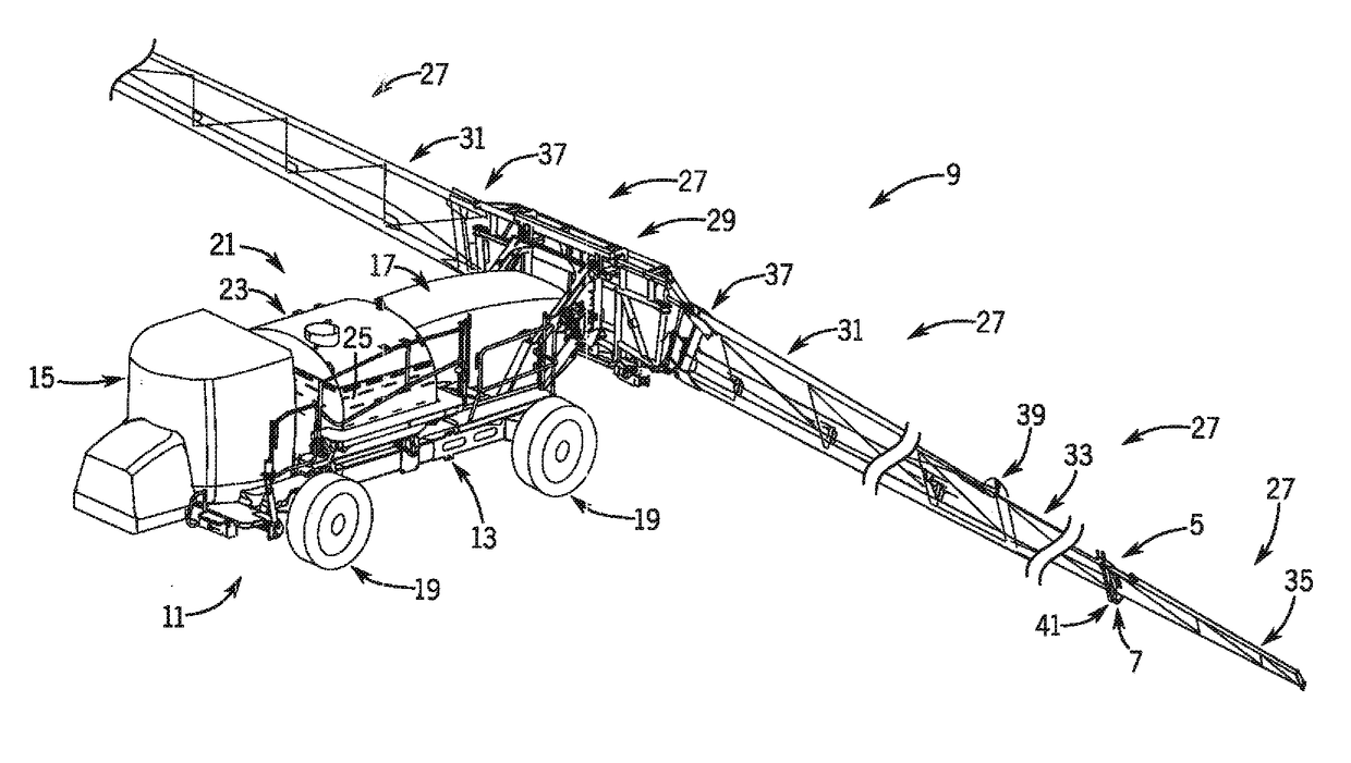 Guide System For Breakaway Cables Of Agricultural Sprayer Booms