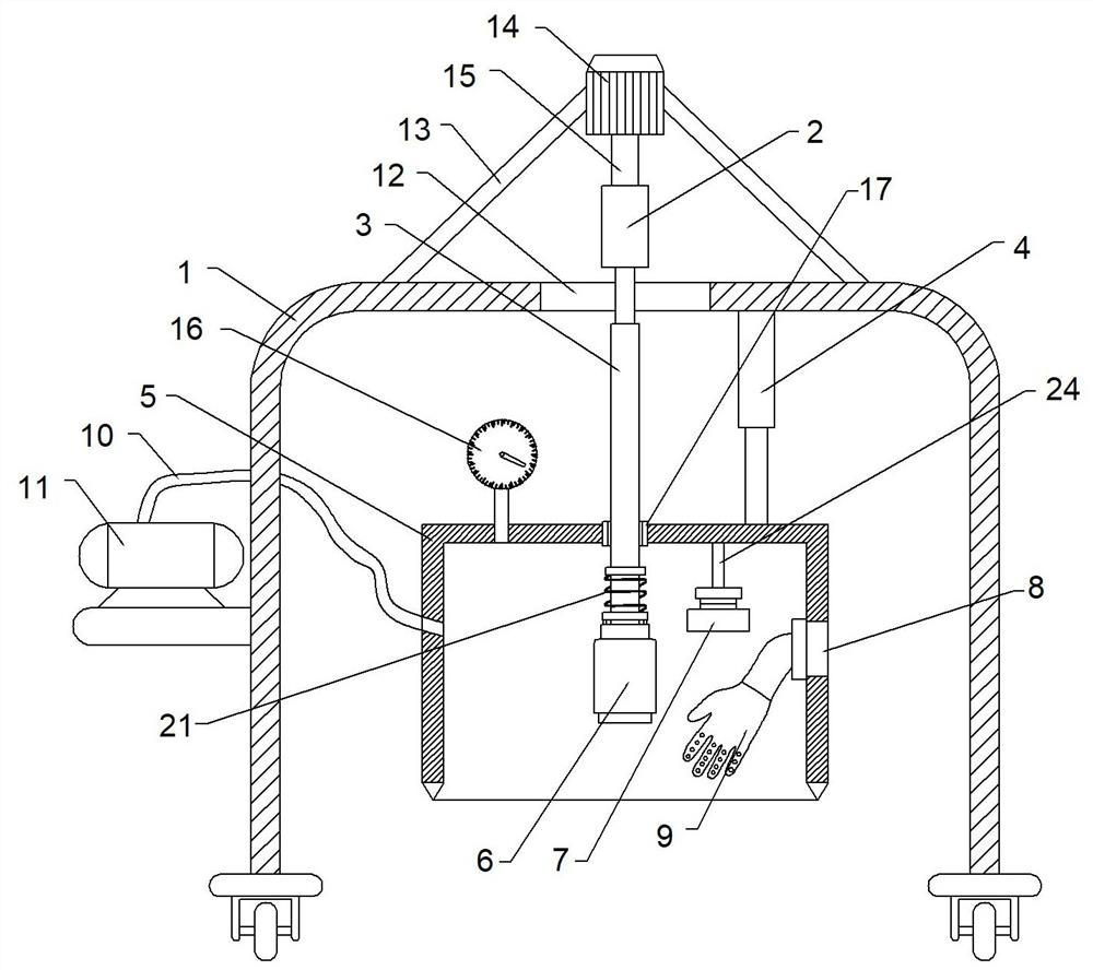 Landscape garden soil sampling device