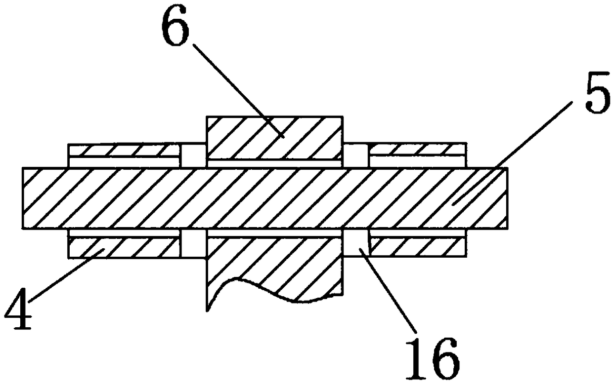 Liquid cooling VPX case provided with damping device