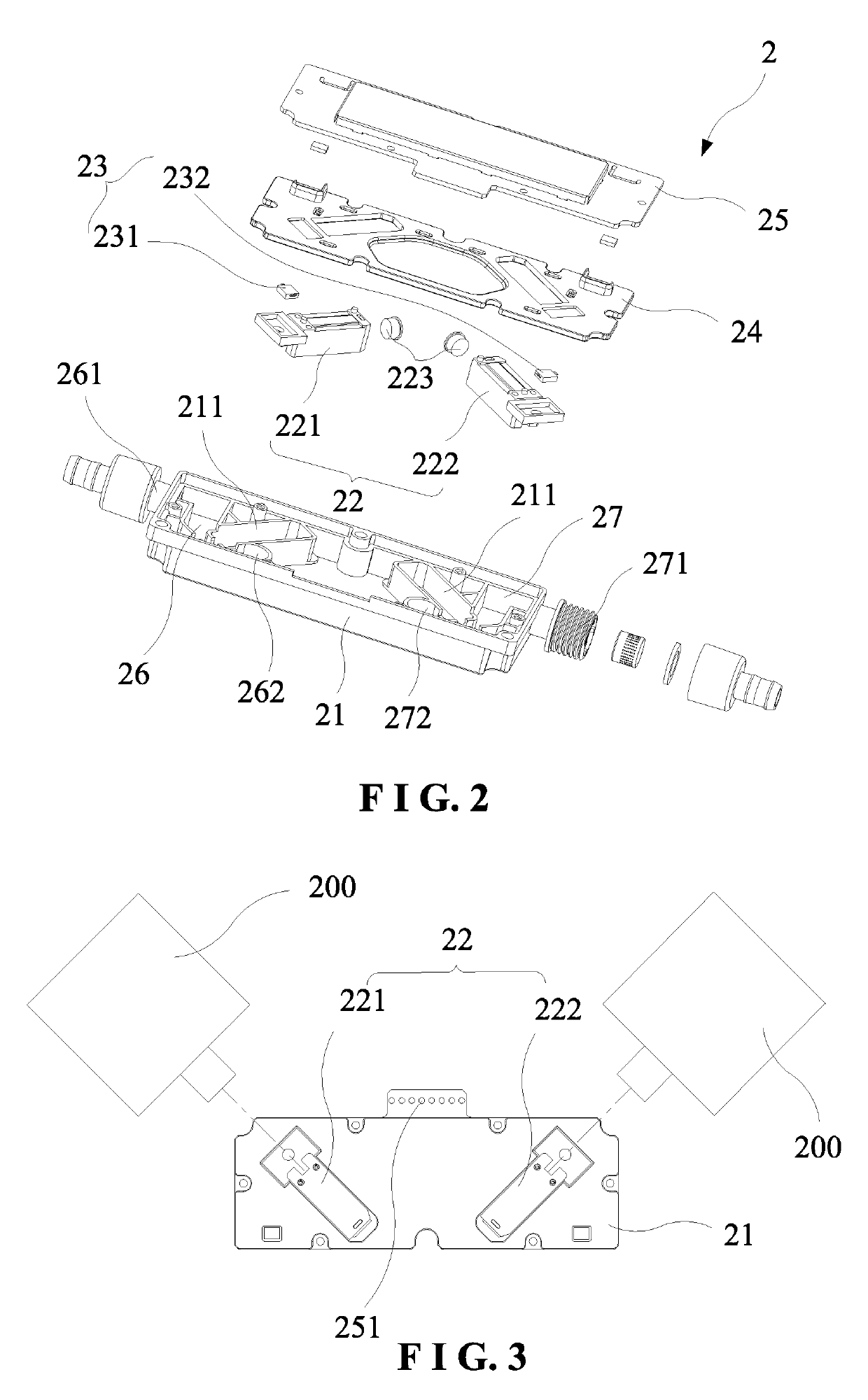 Dual-passage air quality detection device