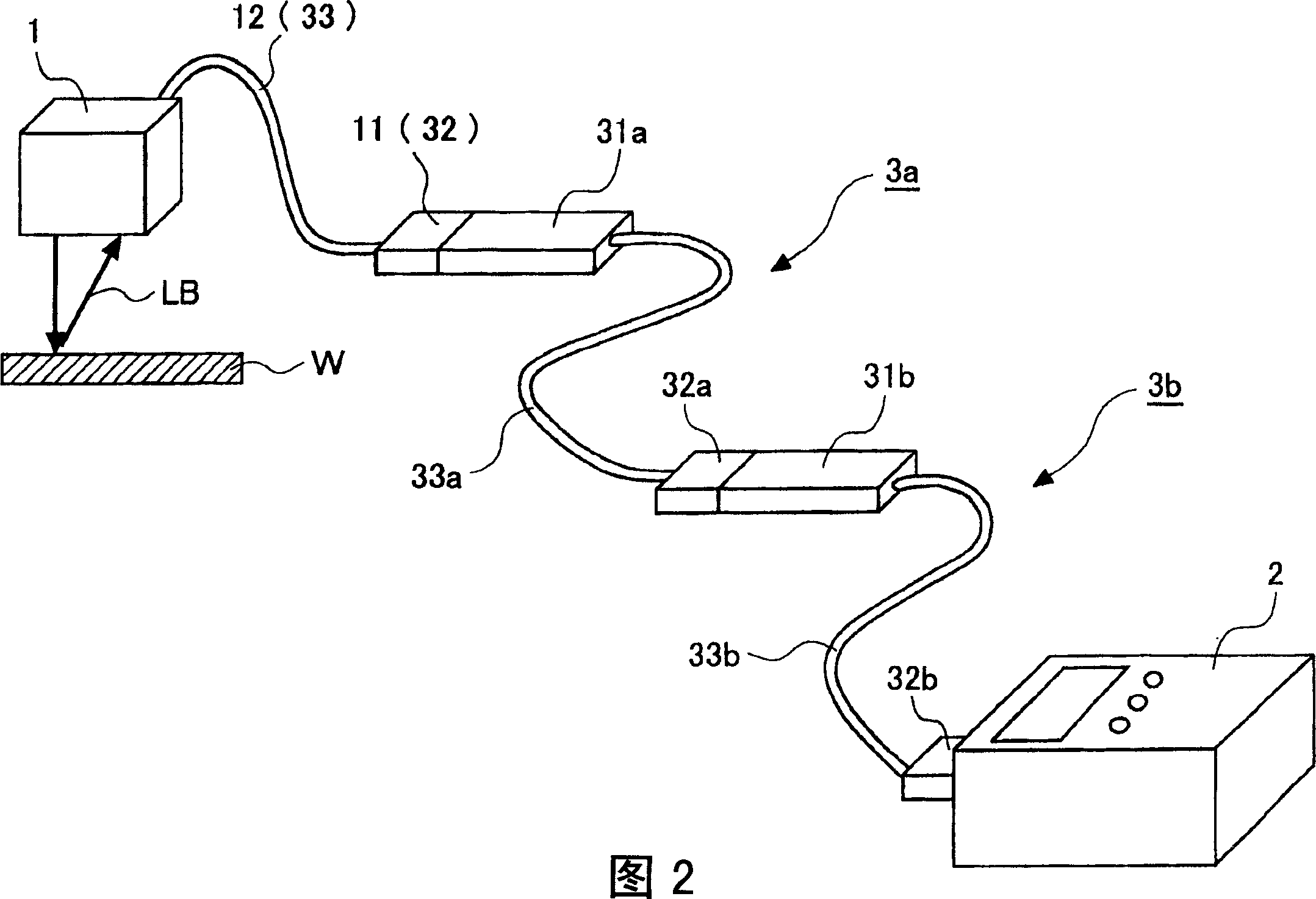Sensor cable and amplifier-separated type sensor with the cable