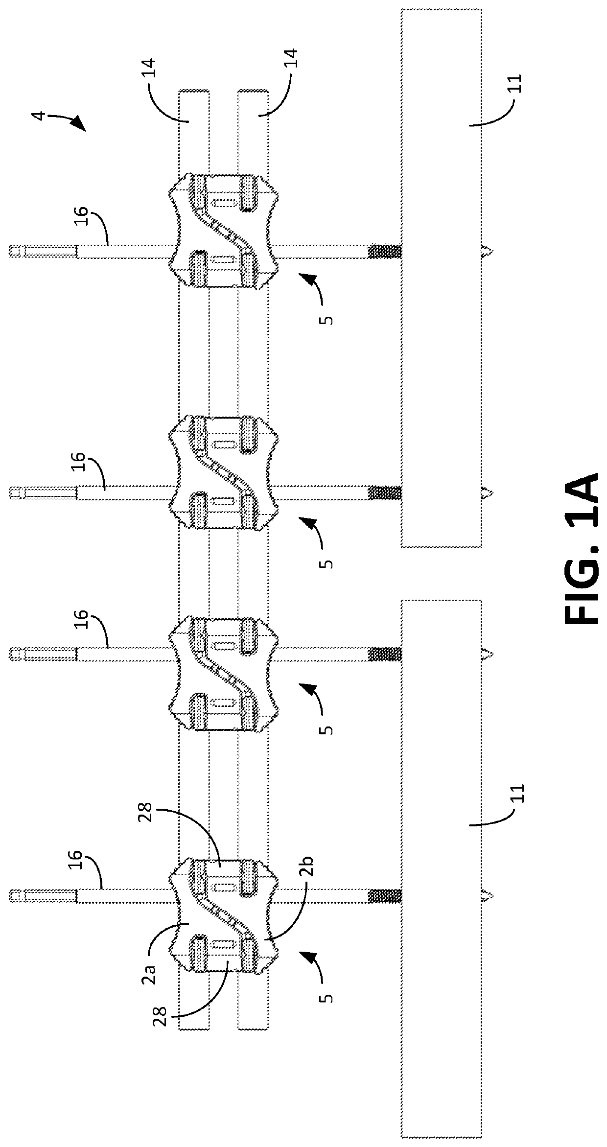 Universal clamp apparatus for bone fixation device