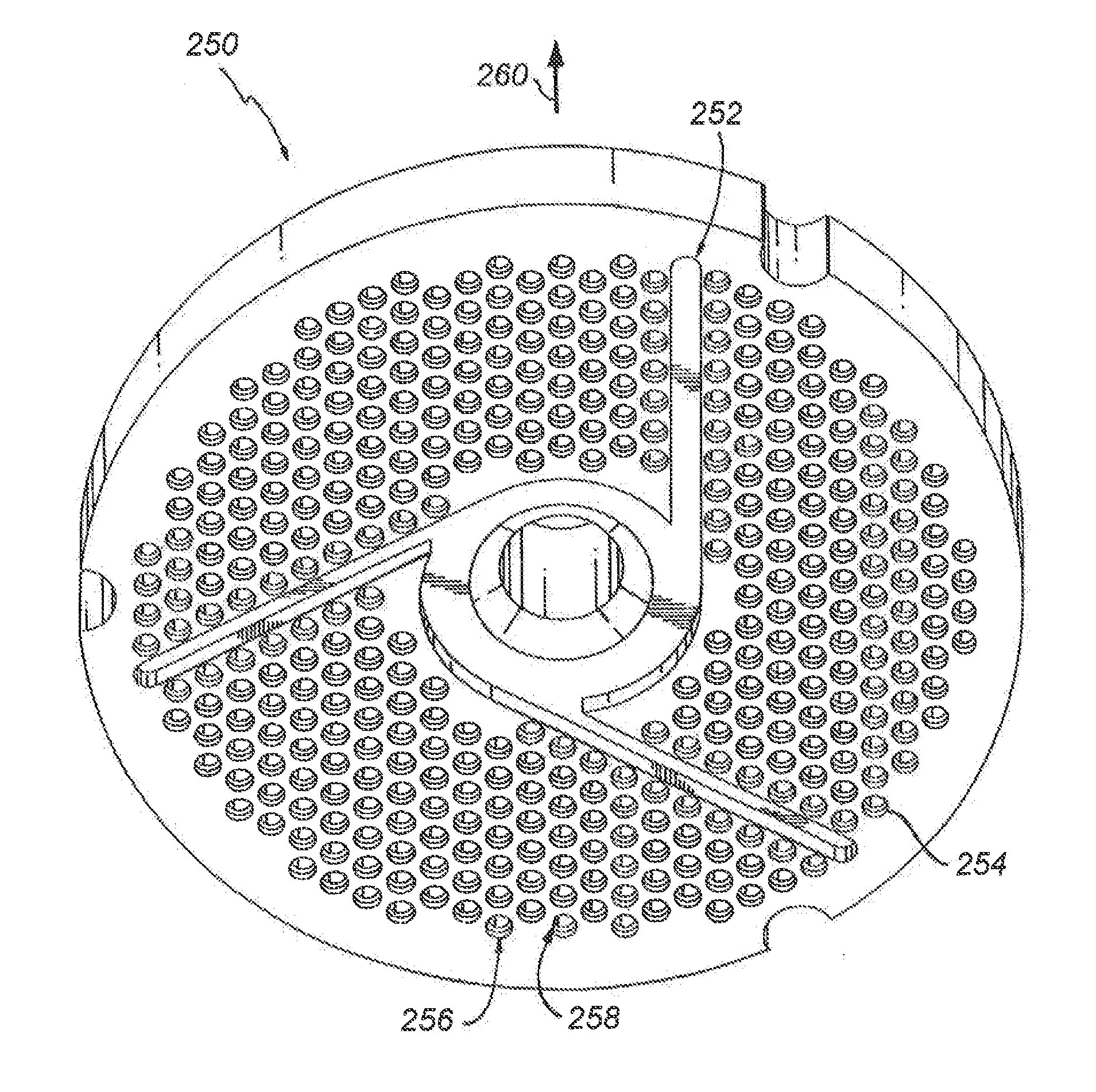 Fiber orienting technology for a grinding machine