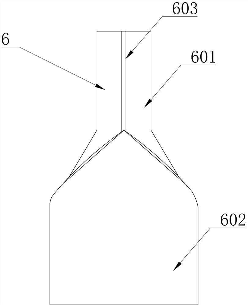 Burr breaking device in high-frequency welded pipe and diagnosis method