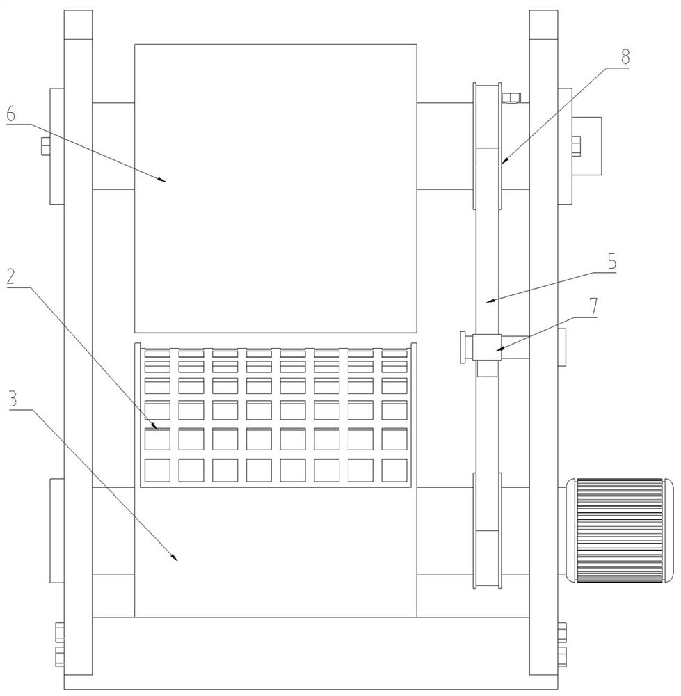 Asphalt adhesive force testing device for road construction