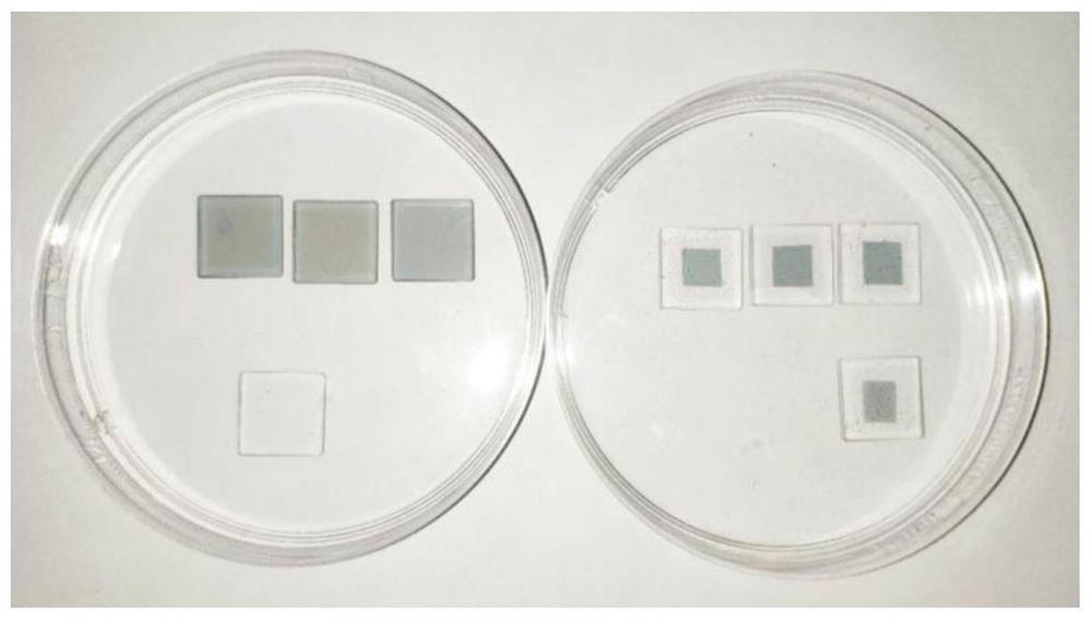 Self-assembled gap-adjustable gold nano-film preparation method