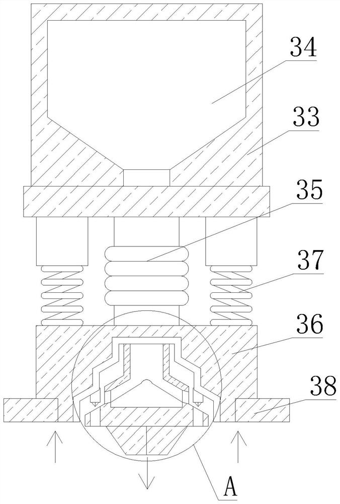 Rotary tillage integrated wheat planting and seeding device