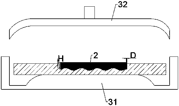 Manufacturing method for curved surface cover plate and curved surface cover plate