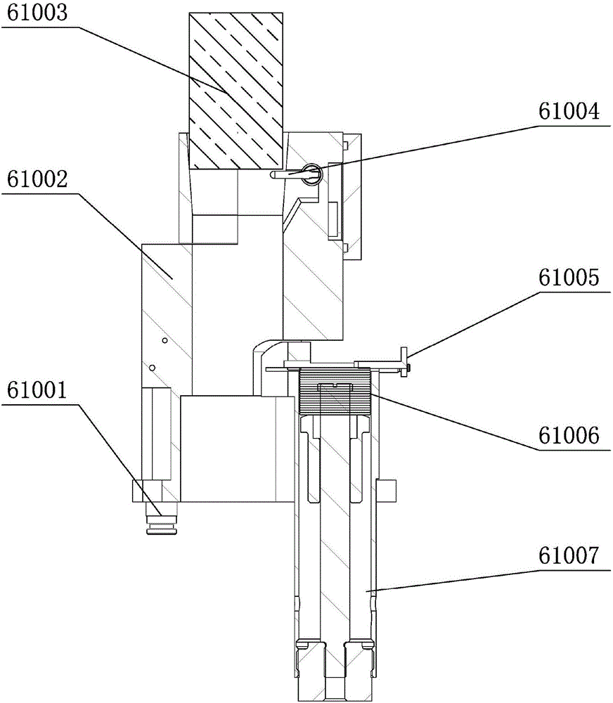 Slim hole large-grain mechanical type side-wall coring device