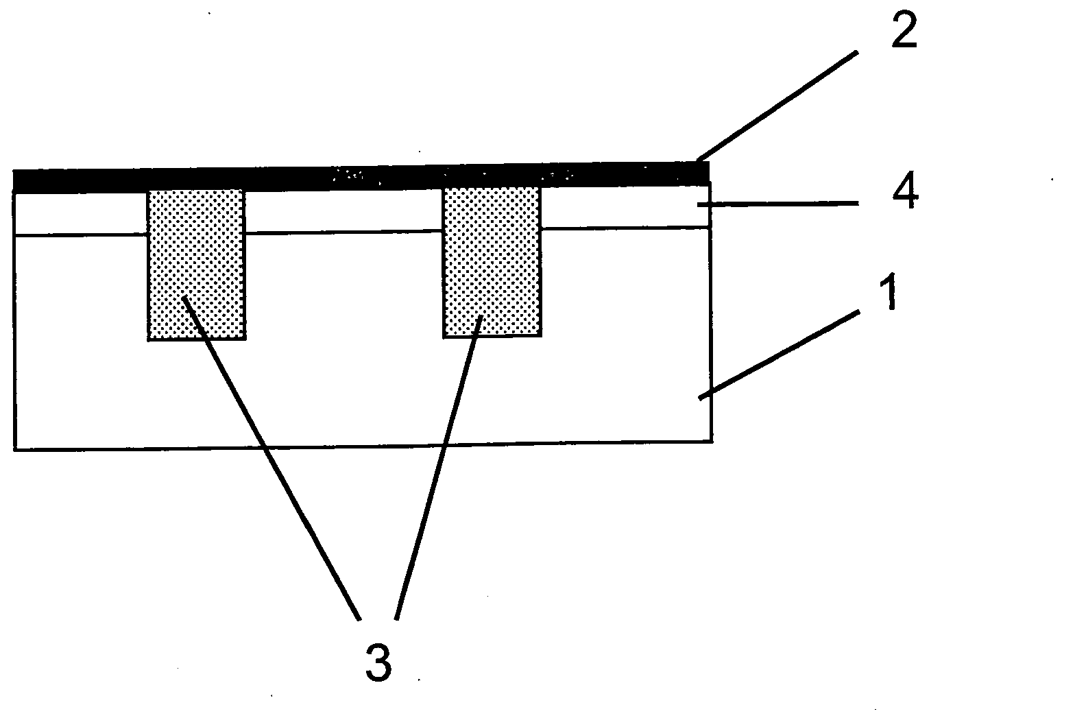 Method for producing a selective doping structure in a semiconductor substrate in order to produce a photovoltaic solar cell