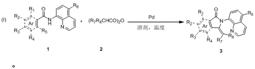 Synthetic method of 3-methylene isoindolone compounds