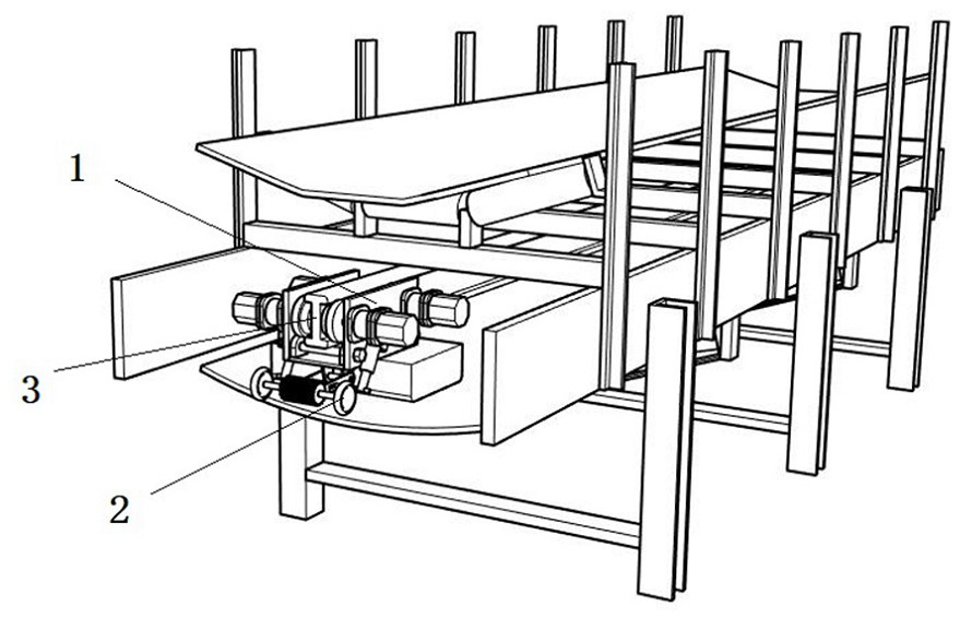 A self-charging tape machine omnidirectional inspection robot