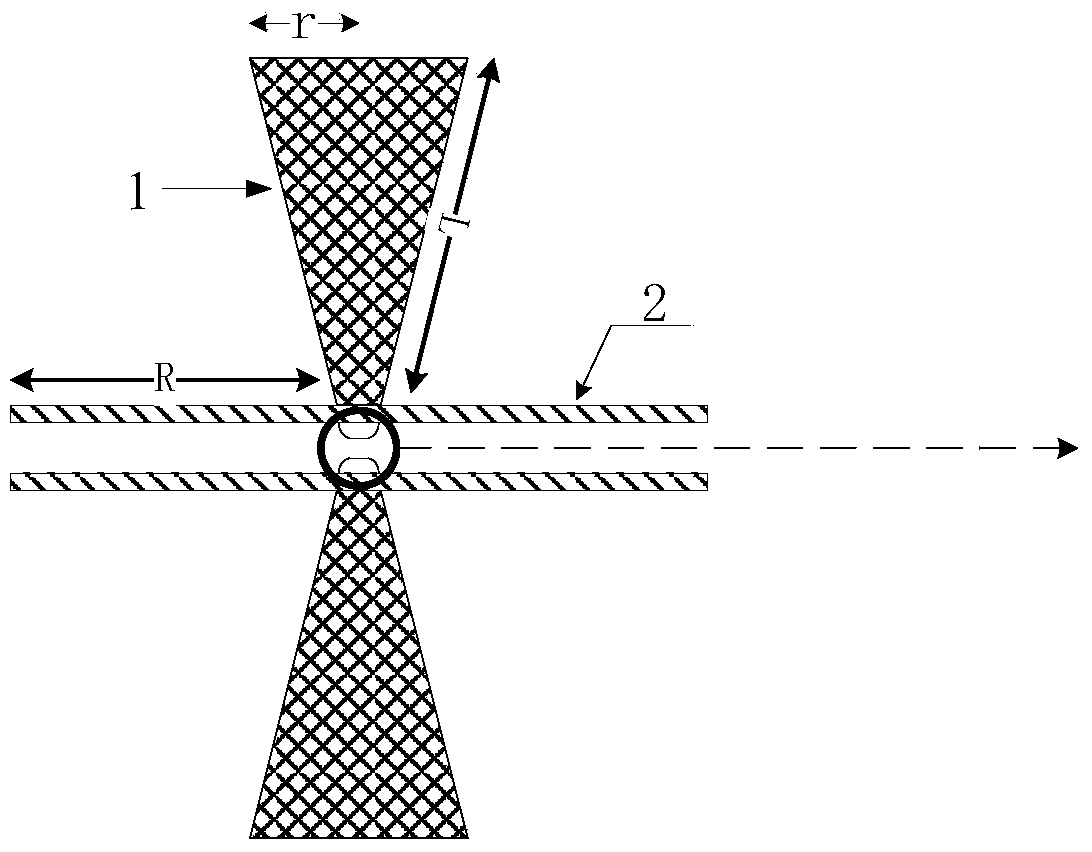 High-power discone antenna