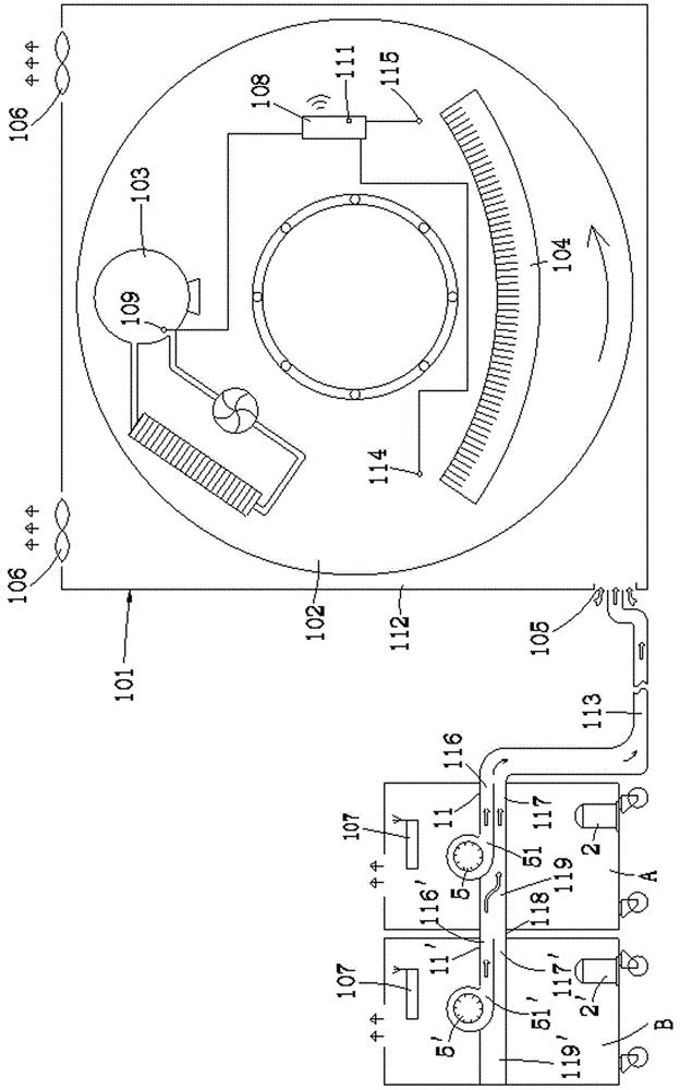 Air coolers, cooling system comprising air coolers and temperature regulating and balancing method for CT (Computed Tomography) scanning machine