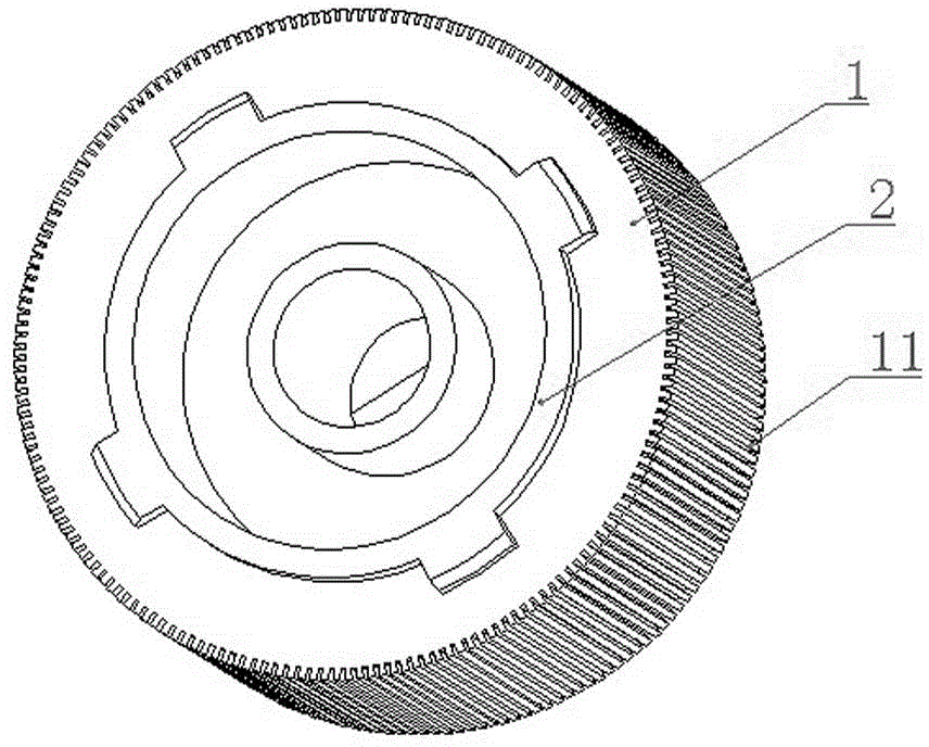 A paper feed wheel and its manufacturing method