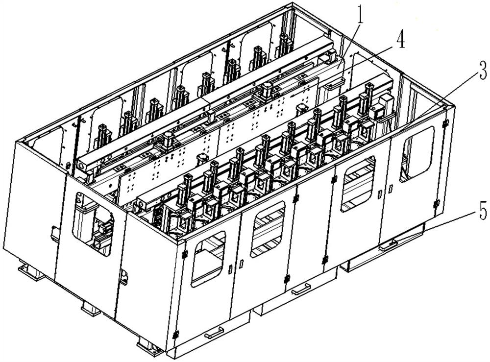 Aluminum template numerical control slot milling machine