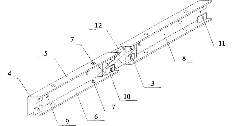 Beam template for building