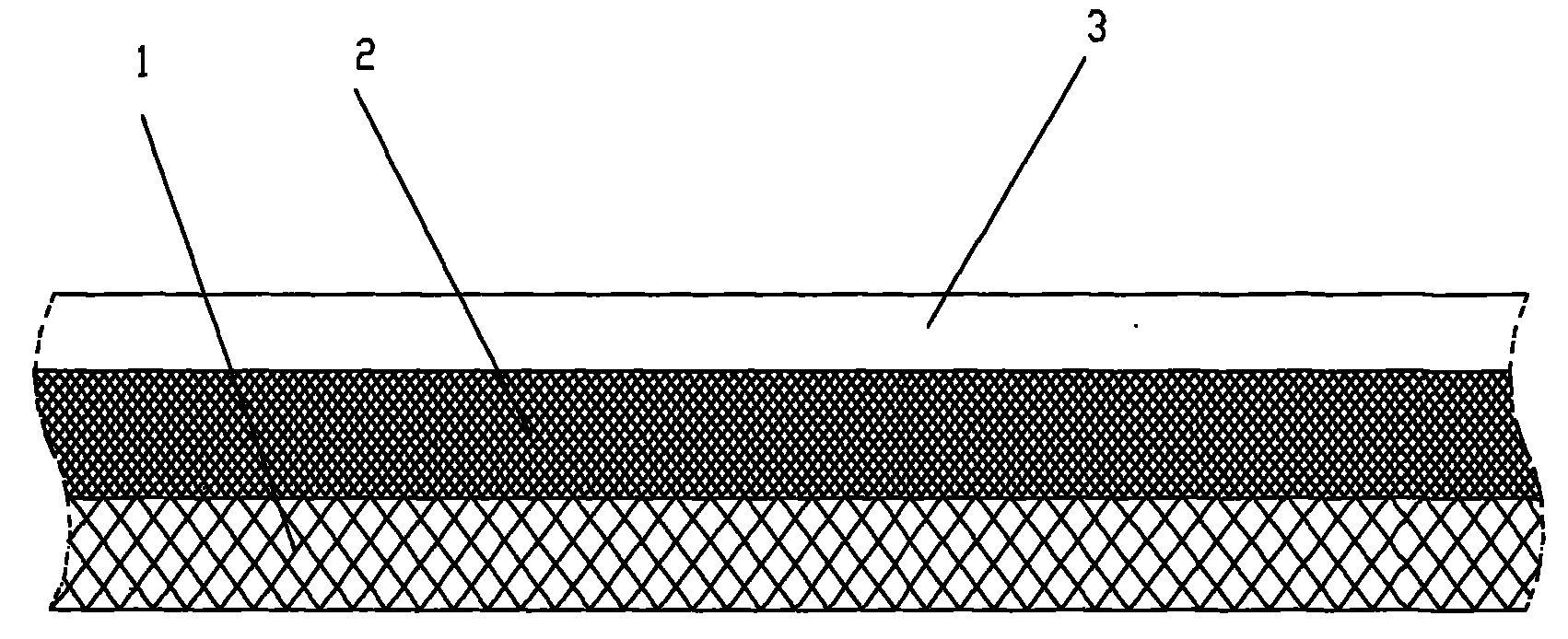 Anti-cicatrix externally used pad pasting containing anti-hypertrophy cell medicament and method for preparing the same