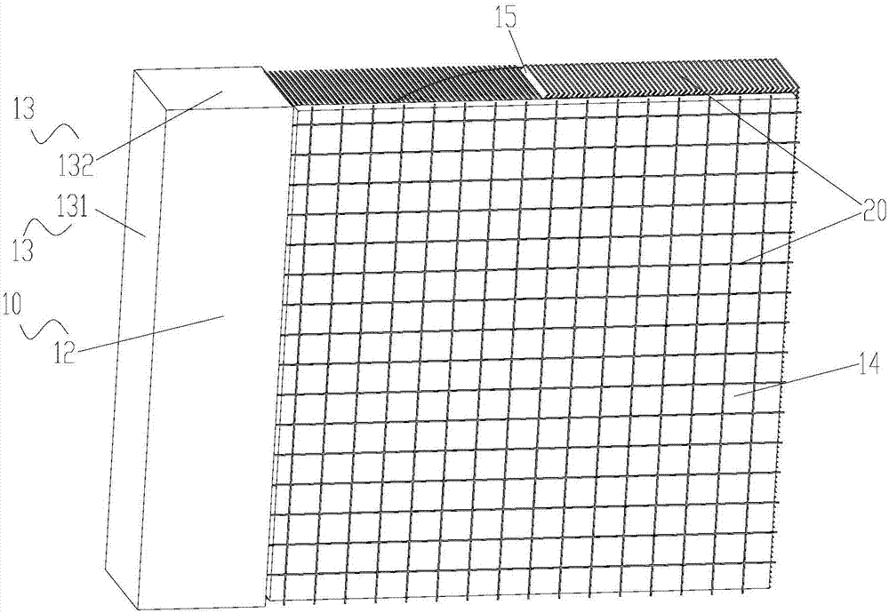 Air conditioner outdoor unit and air conditioner provided with same