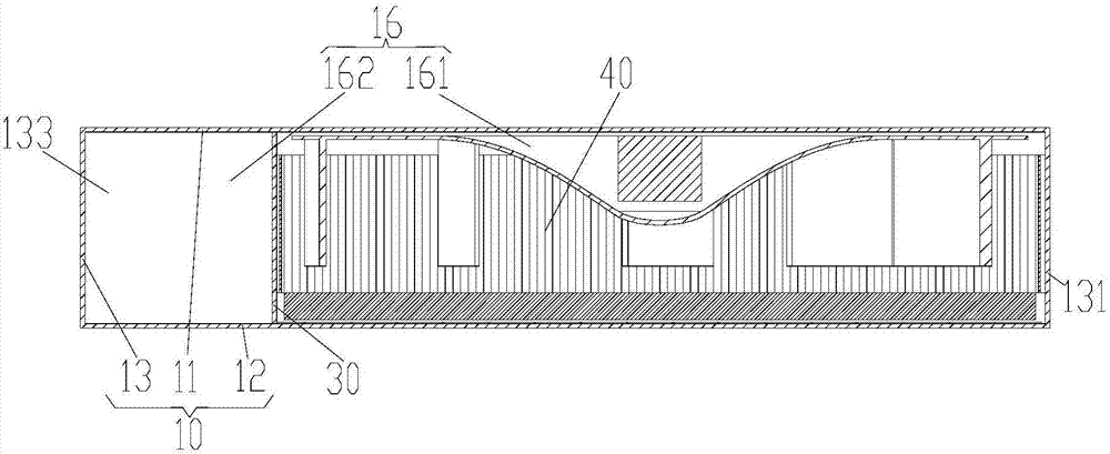 Air conditioner outdoor unit and air conditioner provided with same