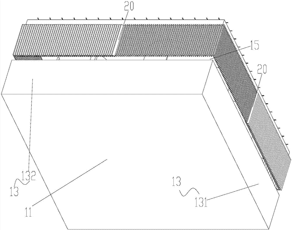 Air conditioner outdoor unit and air conditioner provided with same