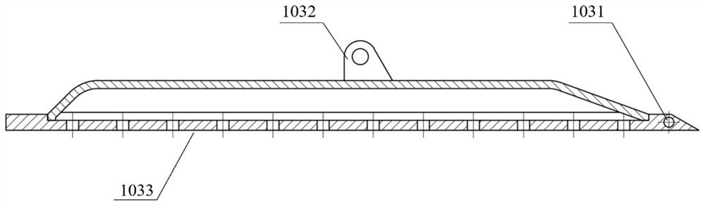 A supersonic plane cascade flow field start-up and uniformity adjustment device