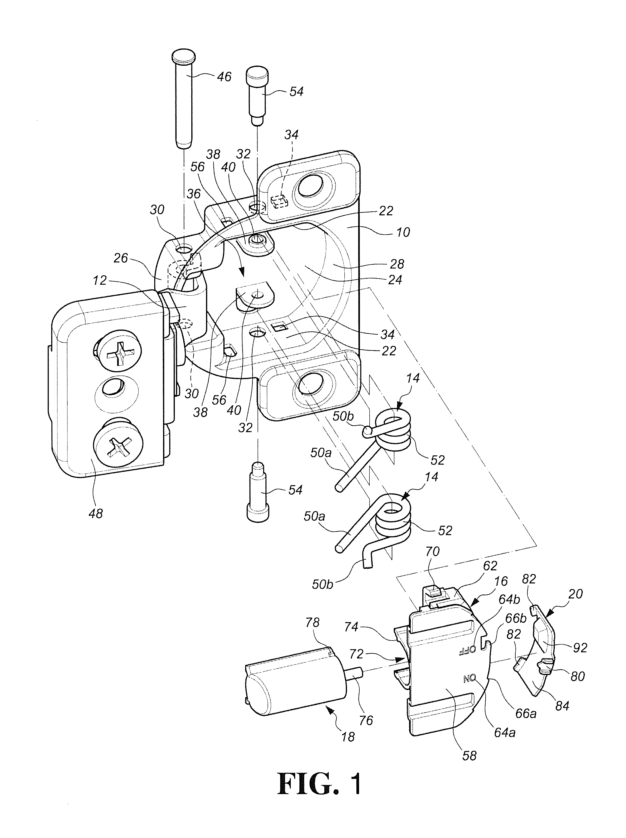 Damping device for hinge assembly