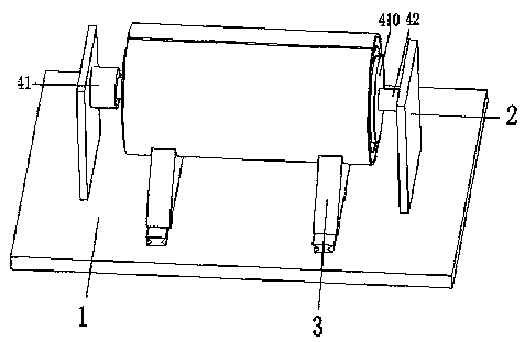 Shakeout treatment equipment and casting shakeout treatment process for hollow castings after pouring and cooling