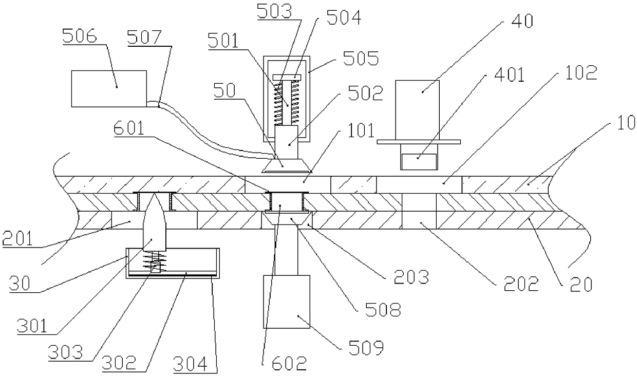 Assembly system for stretcher