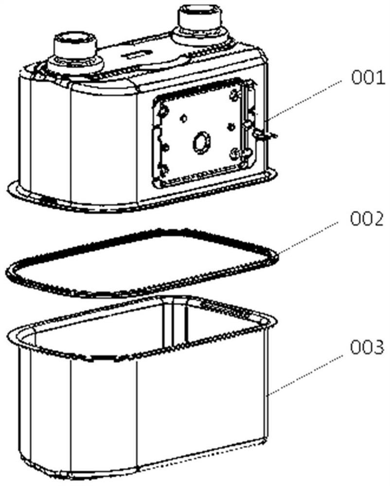 Metering instrument upper shell assembly automatic assembling technology and implementation method thereof