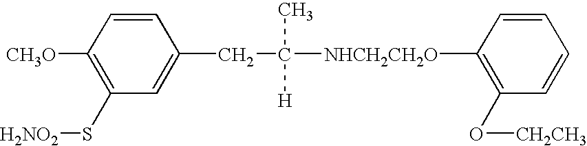 Pharmaceutical composition for the therapy of lower urinary tract symptoms