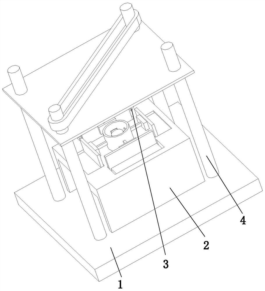 Formation processing method for foam packaging box