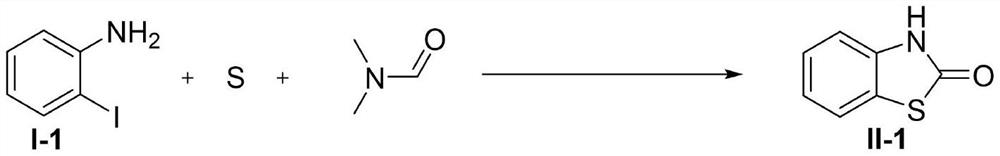 Synthesis method of benzothiazolone compound