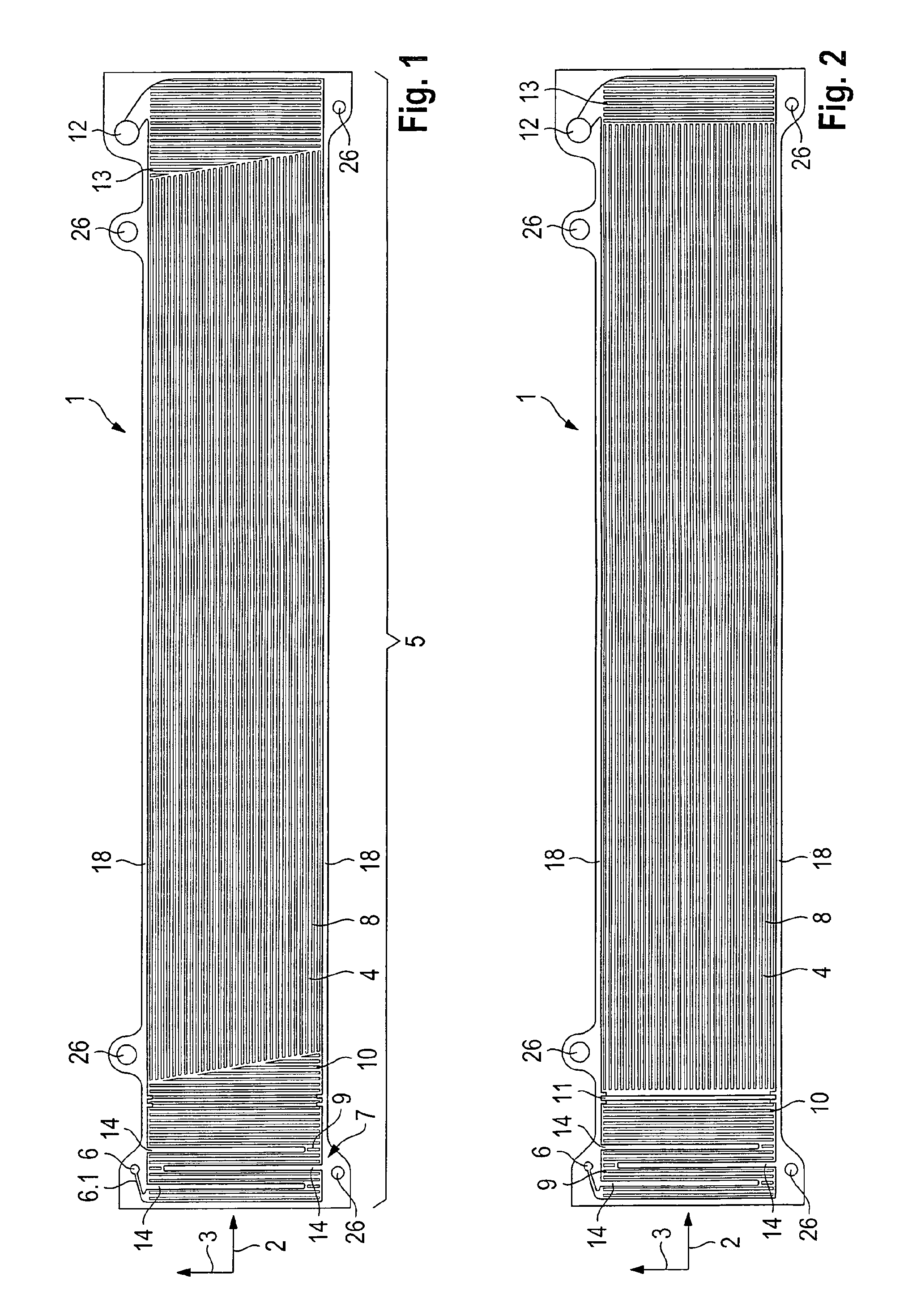 Heat exchanger plate and an evaporator with such a plate