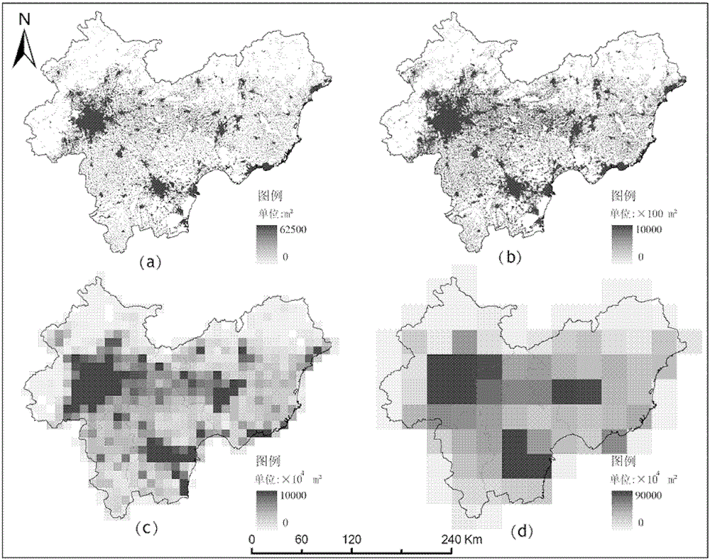 A Spatial Scale Transformation Method for Land Use Spatial Planning Prediction and Simulation