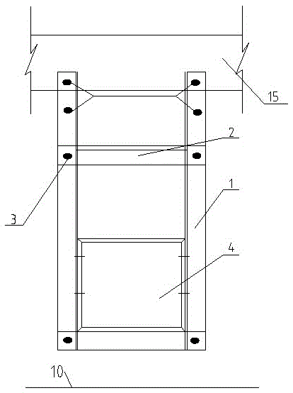 Pre-installation method of concealed electrical box for filling wall