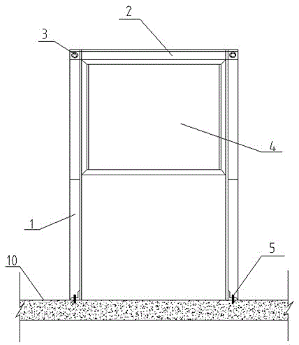 Pre-installation method of concealed electrical box for filling wall