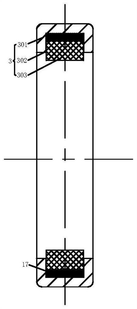 A cross universal coupling